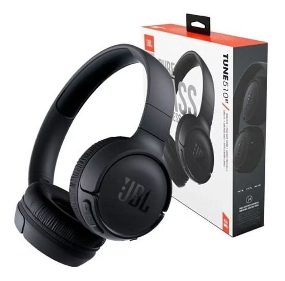 JBL 510BT Bluetooth Wireless On-Ear Headphones with Deep Bass, 40-Hour Playback, Foldable Lightweight Design, Built-In Mic for Android & iOS Devices