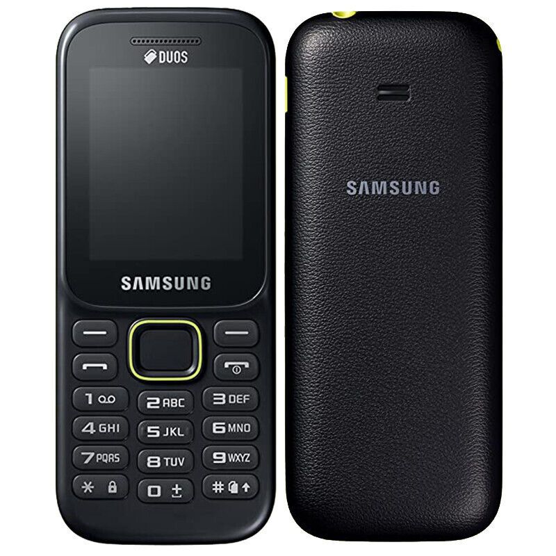 Samsung B310 Dual SIM Feature Phone Katululu Kabambe Button Phone with Long Battery Life, FM Radio, Torchlight, Durable Keypad Mobile for Calls & SMS