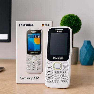 Samsung B310 Dual SIM Feature Phone Katululu Kabambe Button Phone with Long Battery Life, FM Radio, Torchlight, Durable Keypad Mobile for Calls & SMS
