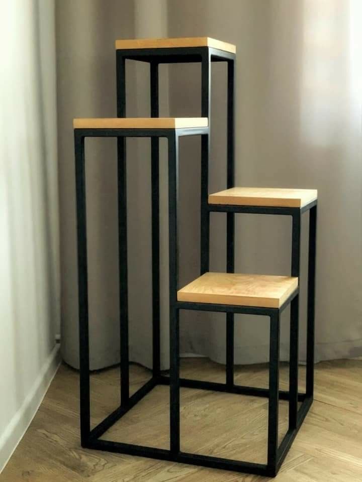 outdoor decor metal frame planter
