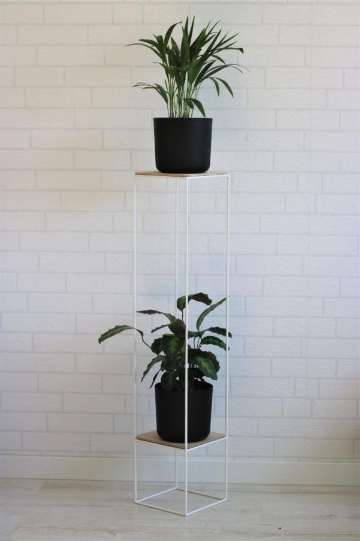 High Quality Gold, white and black Flower Stand for outdoor Decoration