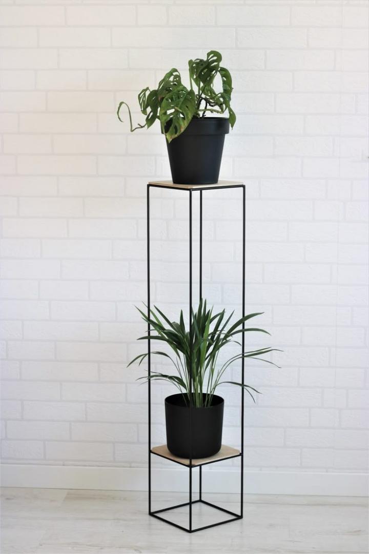 High Quality Gold, white and black Flower Stand for outdoor Decoration