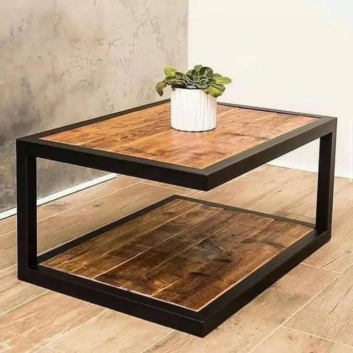 Modern Luxury Coffee Table Wooden Table for Living Room Bedroom Nest Table natural wood Color