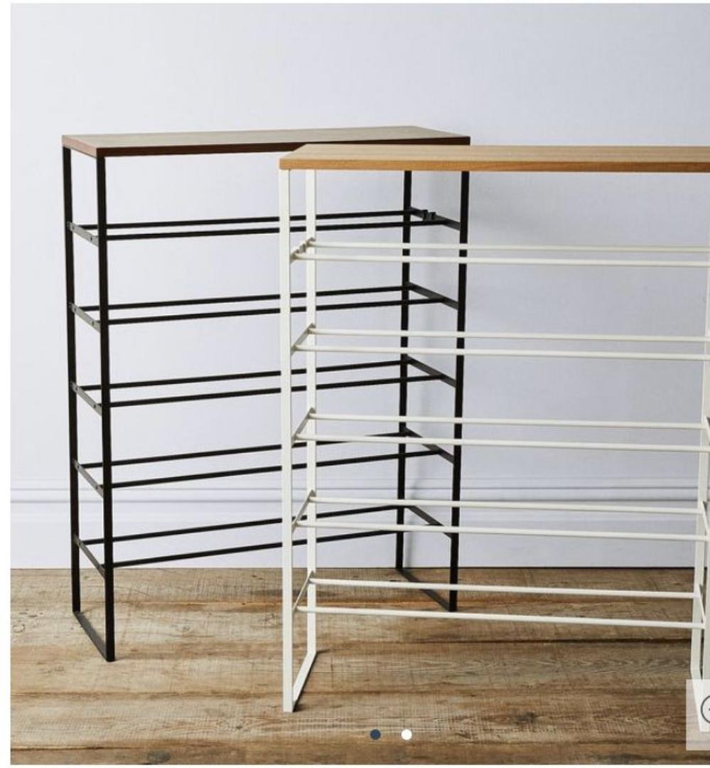 shoerack Modern Decoration Space-saving durable Metal Material Shoe Rack for Living Room and Home Entrance