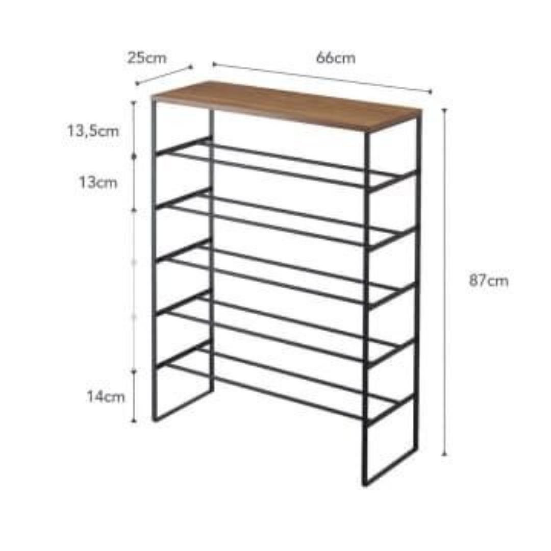 shoerack Modern Decoration Space-saving durable Metal Material Shoe Rack for Living Room and Home Entrance