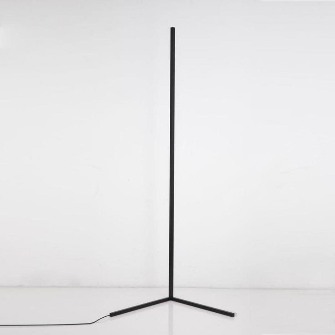 Home decor minimalist corner LED RGB light. ambiance mood and accent lighting.  Elevate your space with unique lighting