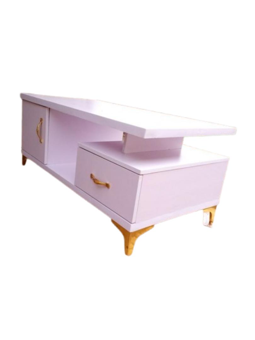 combo set Modern White TV Stand & Media Console with Storage | Elegant Living Room Entertainment Unit  Exclusive TV Cabinet - Stylish & Functional