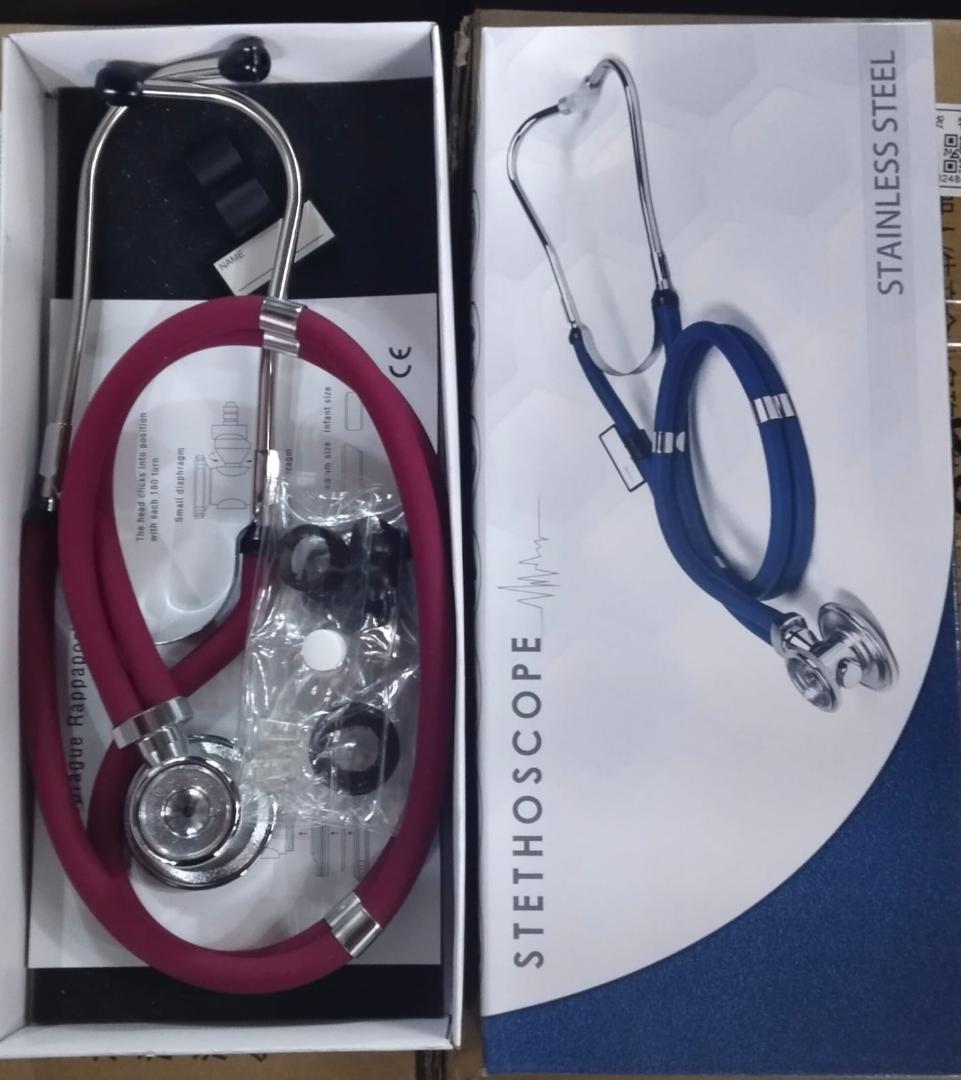 Double tube stethoscope