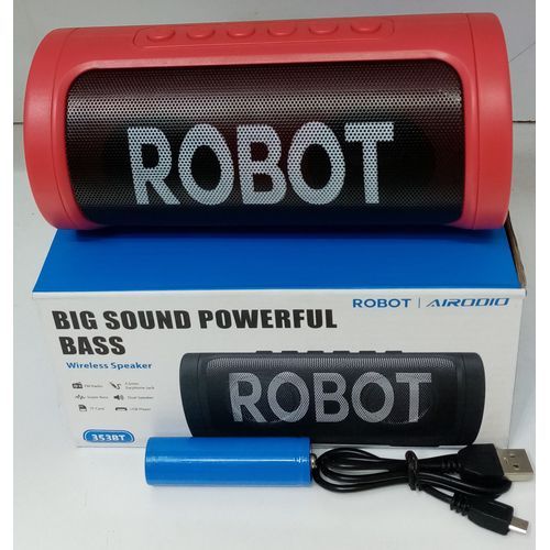 Robot Multimedia Portable Bluetooth Speaker