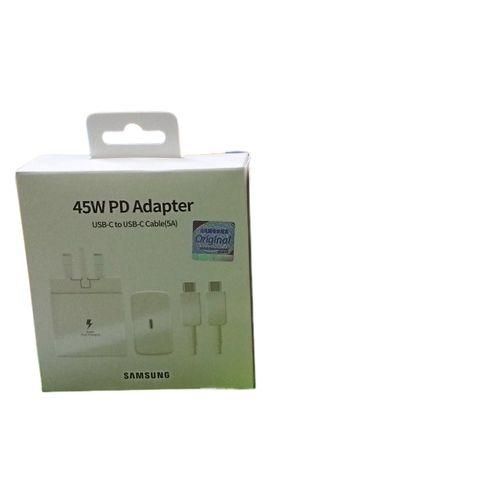 Samsung ORIGINAL 45 Watts Fast Charger Adapter with C to C cable