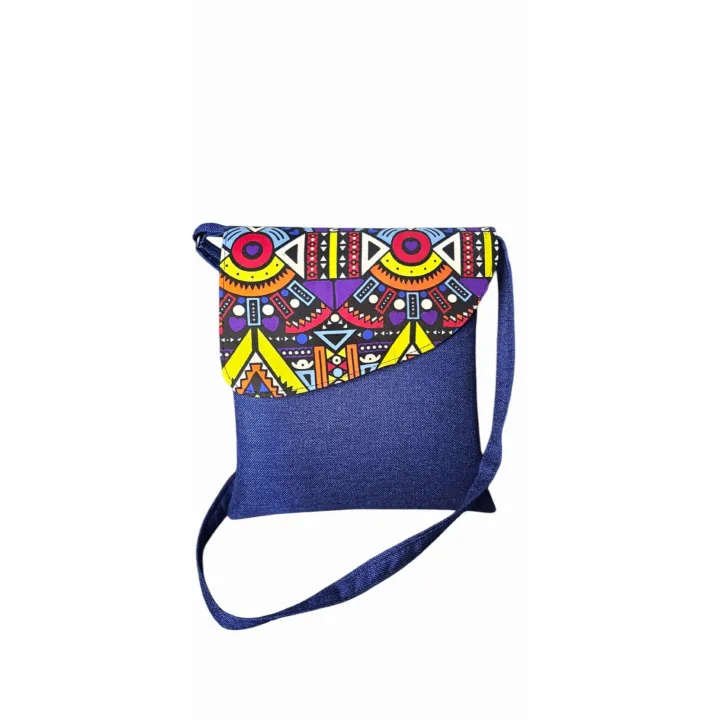 African Ankara cross bag