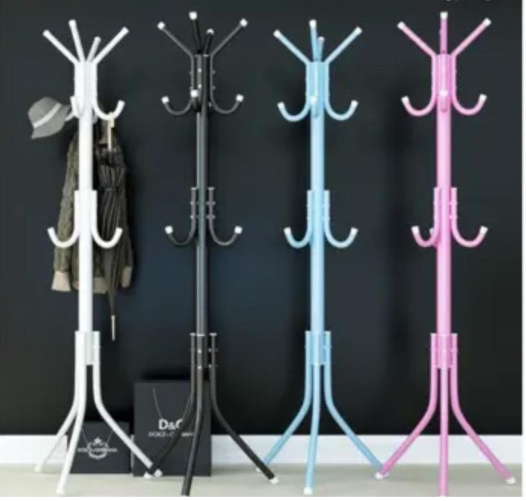 Multipurpose Floor Standing Coat/Bag/ Hat Hanger