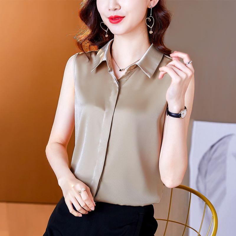 (5 Colors)Tshirts Women's Loose Fit Elegant Office T-shirts & Casual Wear-Figure-Flattering, S025