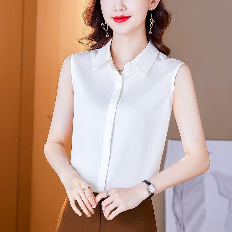 (5 Colors)Tshirts Women's Loose Fit Elegant Office T-shirts & Casual Wear-Figure-Flattering, S025