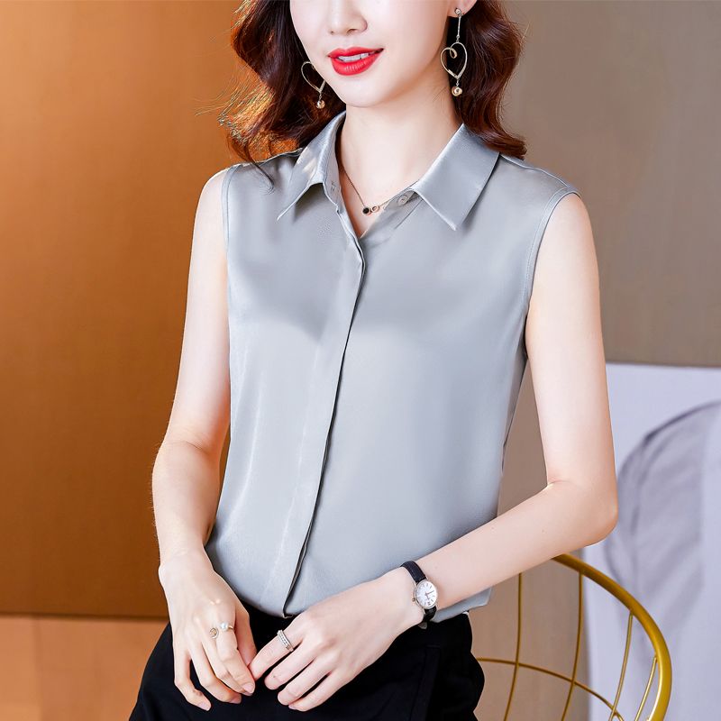 (5 Colors)Tshirts Women's Loose Fit Elegant Office T-shirts & Casual Wear-Figure-Flattering, S025