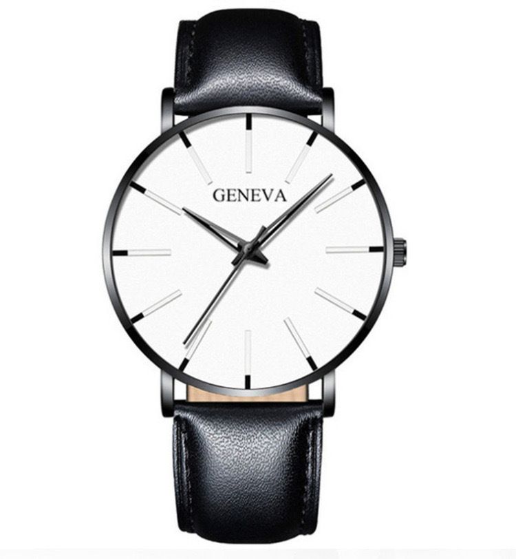 Fashionable New Geneva Men's Watches Couples Men's Watches Simple Casual Mesh Strap Quartz Watches Sports Watches Luminous Watches