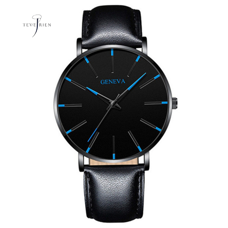 Fashionable New Geneva Men's Watches Couples Men's Watches Simple Casual Mesh Strap Quartz Watches Sports Watches Luminous Watches