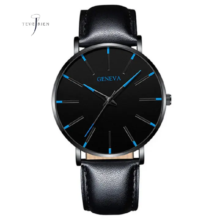 Fashionable New Geneva Men's Watches Couples Men's Watches Simple Casual Mesh Strap Quartz Watches Sports Watches Luminous Watches