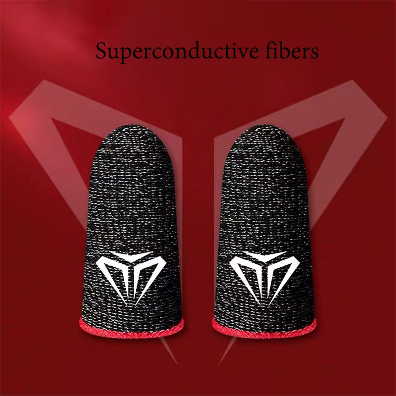 Mobile Game Sweat Resistant Finger Sleeve Audio Game Finger Sleeve Game E-sports Artifact PUBG Mobile, Garena Free Fire Mobile Game Sweat Resistant Finger Cover