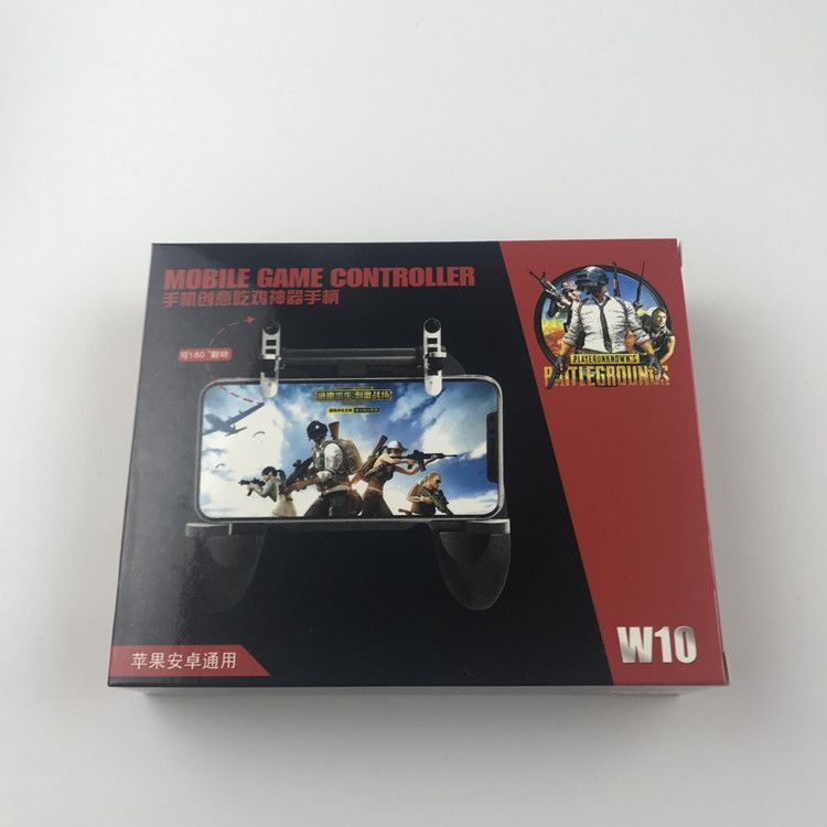 New Six-Finger Chicken Artifact K21 Gamepad W10 AK66 Multifunctional Phone PUBG+Free Fire Gamepad Handle