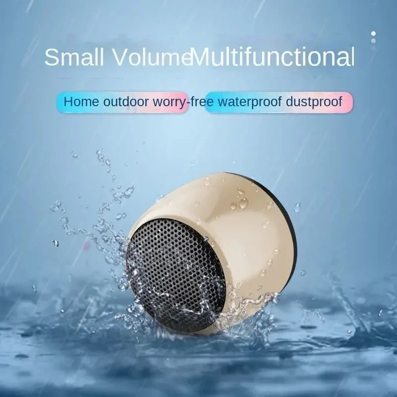 Mini Bluetooth 5.0 Speaker Wireless Hifi Stereo Sound Portable Subwoofer Outdoor Sound Music Player