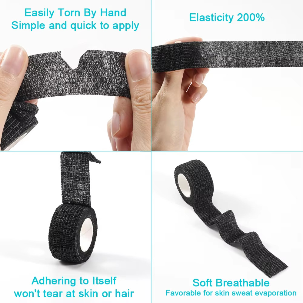 Self-adhesive elastic bandage Outdoor sports, boxing sports, wrist pads, ankle pads, elastic bandages, elastic self-adhesive binding
bring