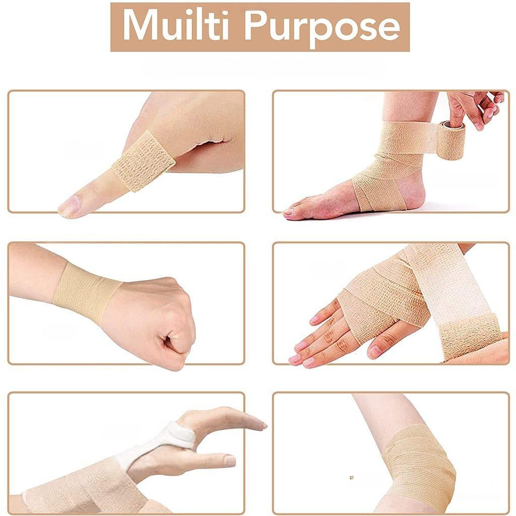 Self-adhesive elastic bandage Outdoor sports, boxing sports, wrist pads, ankle pads, elastic bandages, elastic self-adhesive binding
bring