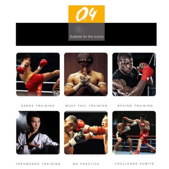 Men's and Women's Sports Combat Hand Wrap Muay Thai Fighting Fight Hand Wrap Martial Arts Boxing Thai Hand Tie Sports Handguard Boxing Straps Accessories