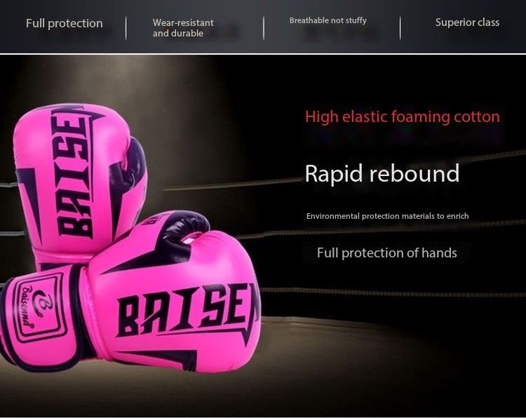 Boxing/MMA gloves [full finger/half finger] training & Muay Thai boxing taekwondo combat gloves