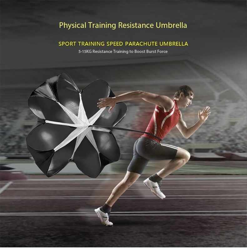 Parachute Soccer Trainer, Parachute Parachute, Running Explosive Training, Strength Speed Parachute, Parachute, Parach