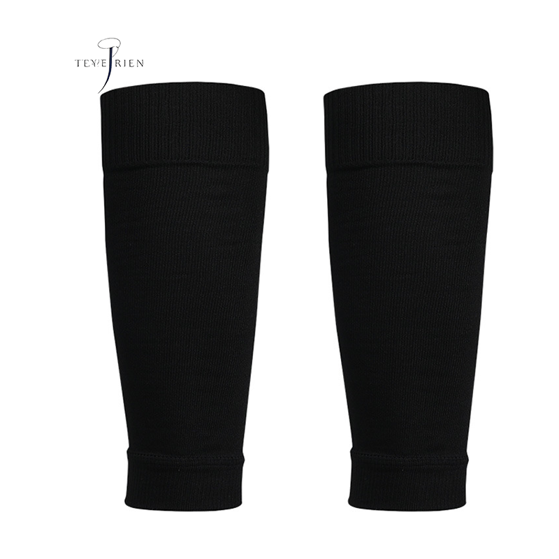 Pressure Soccer Sock Cover Adult Shin Guard Plate Leg Cover Kids Sports Leg Socks Sweat Absorbent Calf Sock Cover