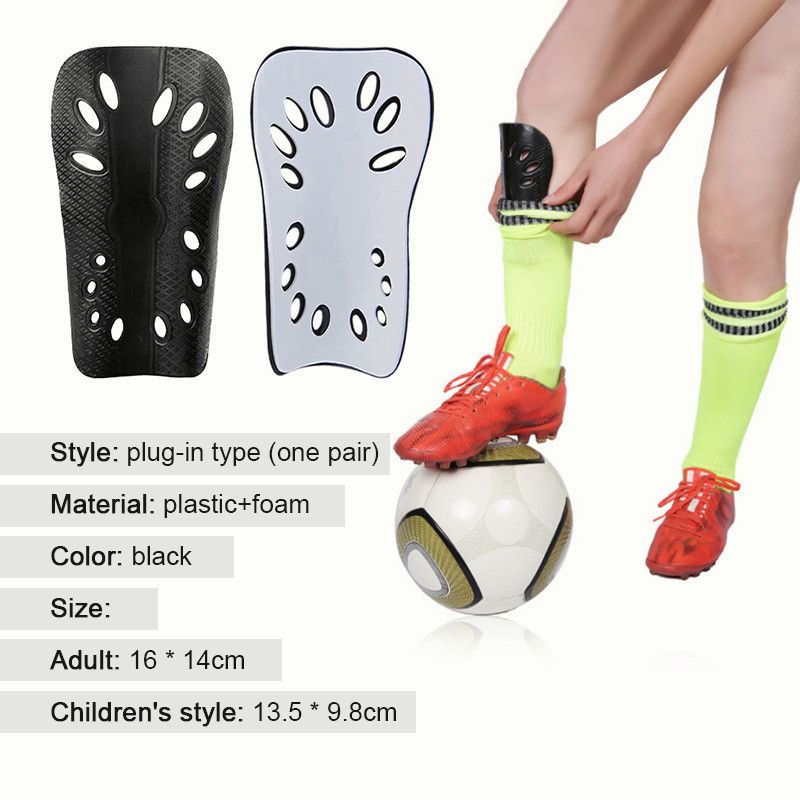 Adult double-layer football shin guards, children's calf guards, sports training foot guards, thickened insert guards
