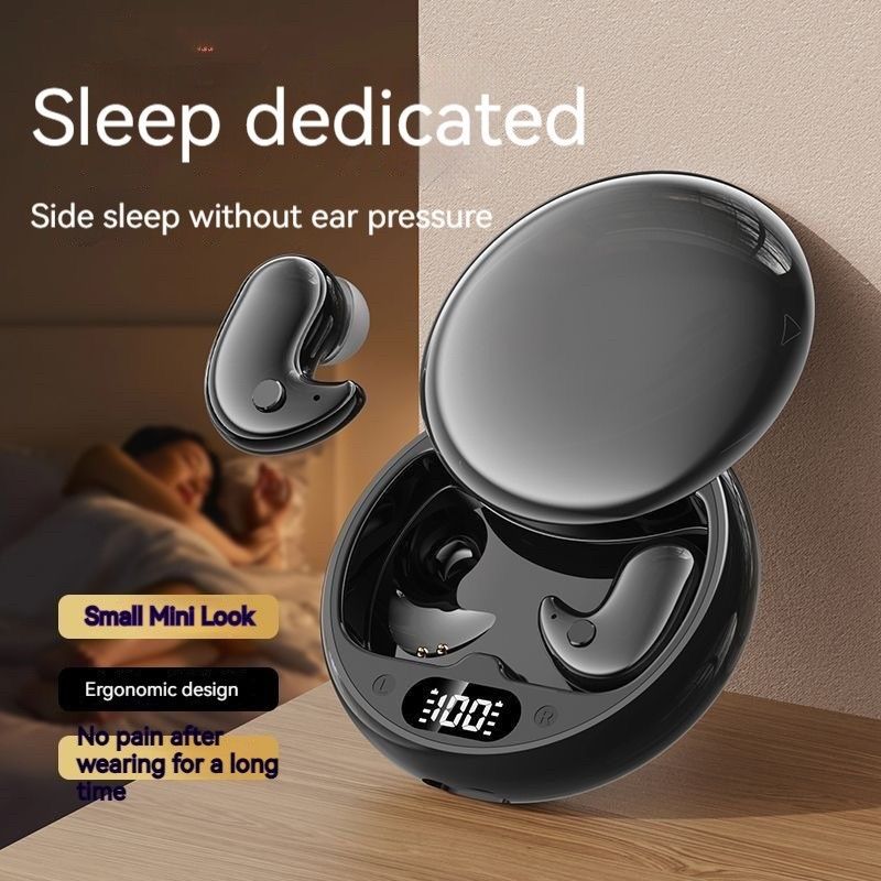 Y36 sleeping Earbuds Bluetooth 5.3 Invisible Sleep Wireless Earphone TWS Bluetooth 5.3 Headphones Hidden Earbuds IPX5 Waterproof Noise Reduction Sports Headset