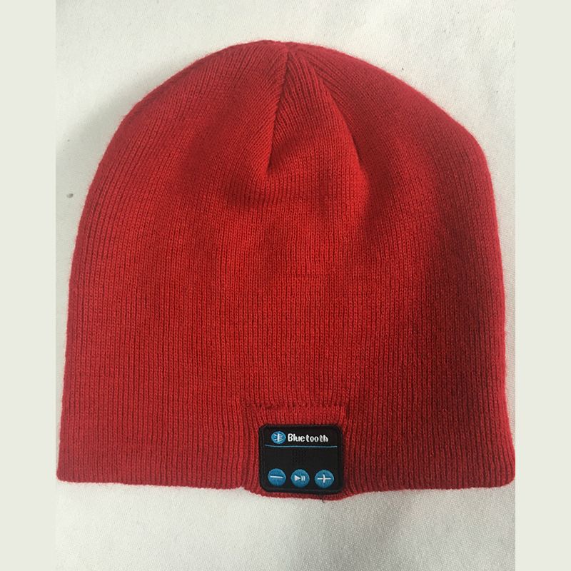 New Fashion Bluetooth Knitted Hat Autumn Winter Warm Music Headphone Cap Stereo Adult Warm Cap