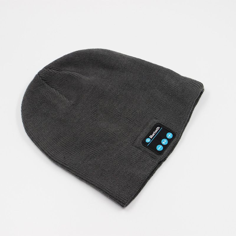New Fashion Bluetooth Knitted Hat Autumn Winter Warm Music Headphone Cap Stereo Adult Warm Cap