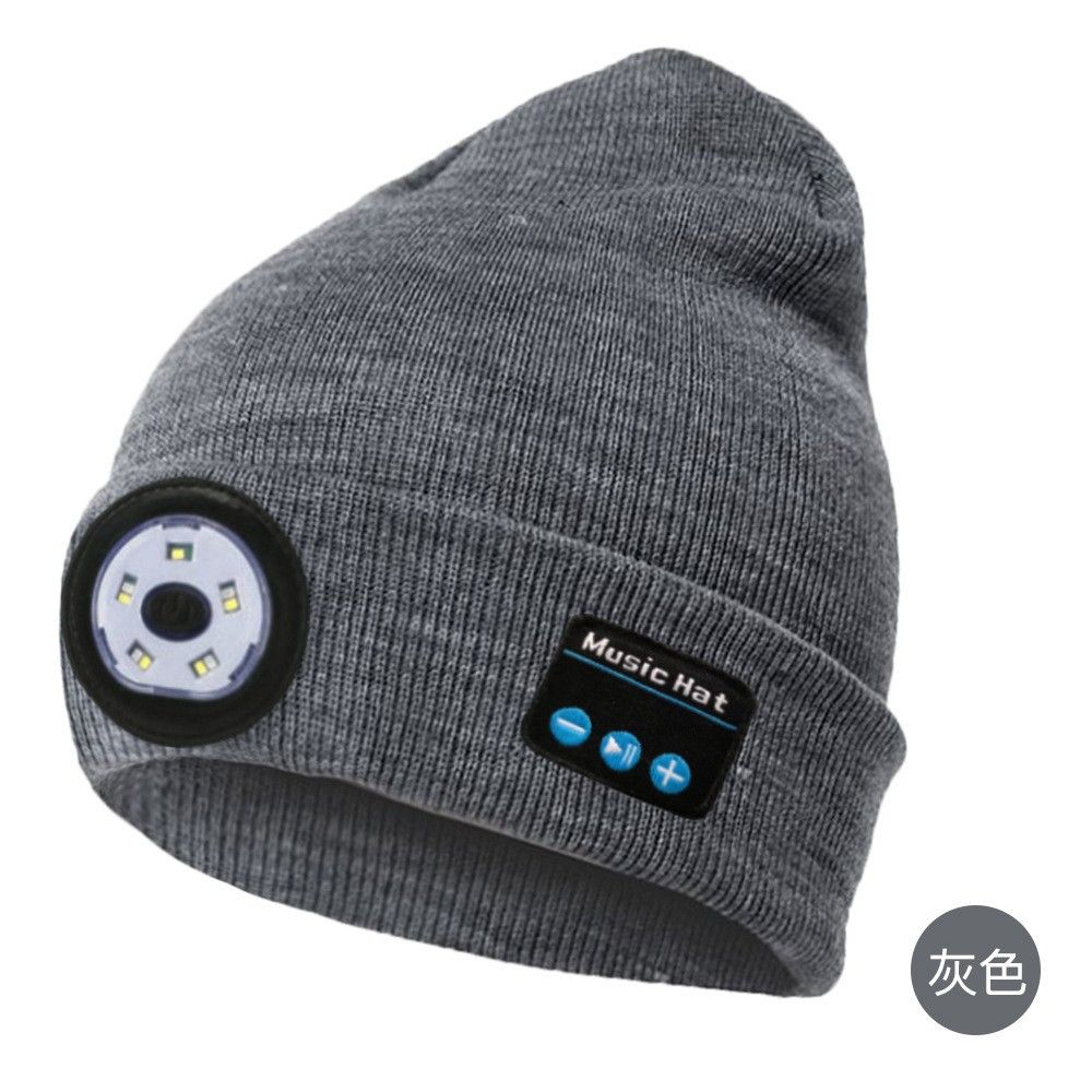 New Fashion Bluetooth Knitted Hat Autumn Winter Warm Music Headphone Cap Stereo Adult Warm Cap