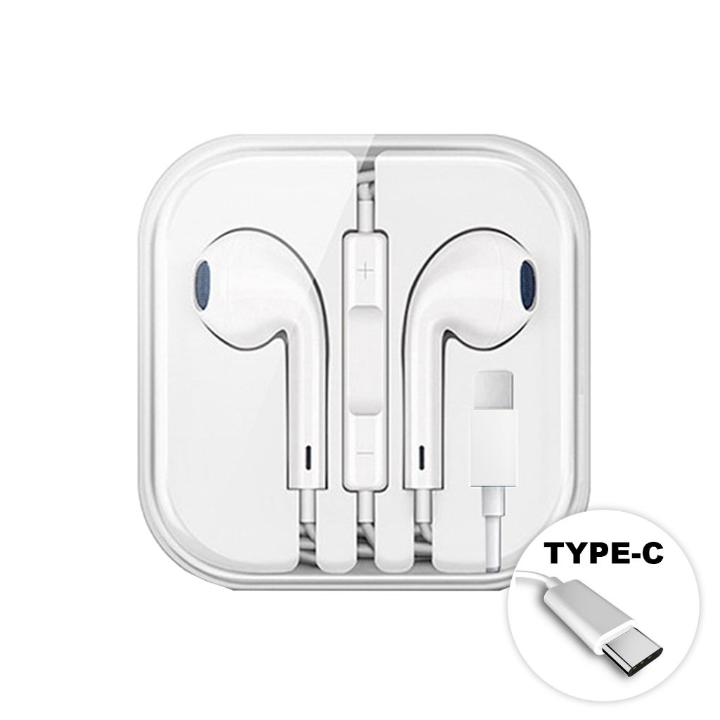 Type C Earphone | Wired Music Stereo Earphones with Mic | DAC High Quality Audio Phone Earfon 有线耳机