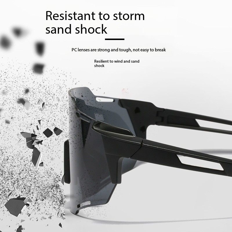 Cycling glasses, goggles, day and night, windproof, sand, splash, windproof, color-changing, bicycles, road bikes, professional men and women