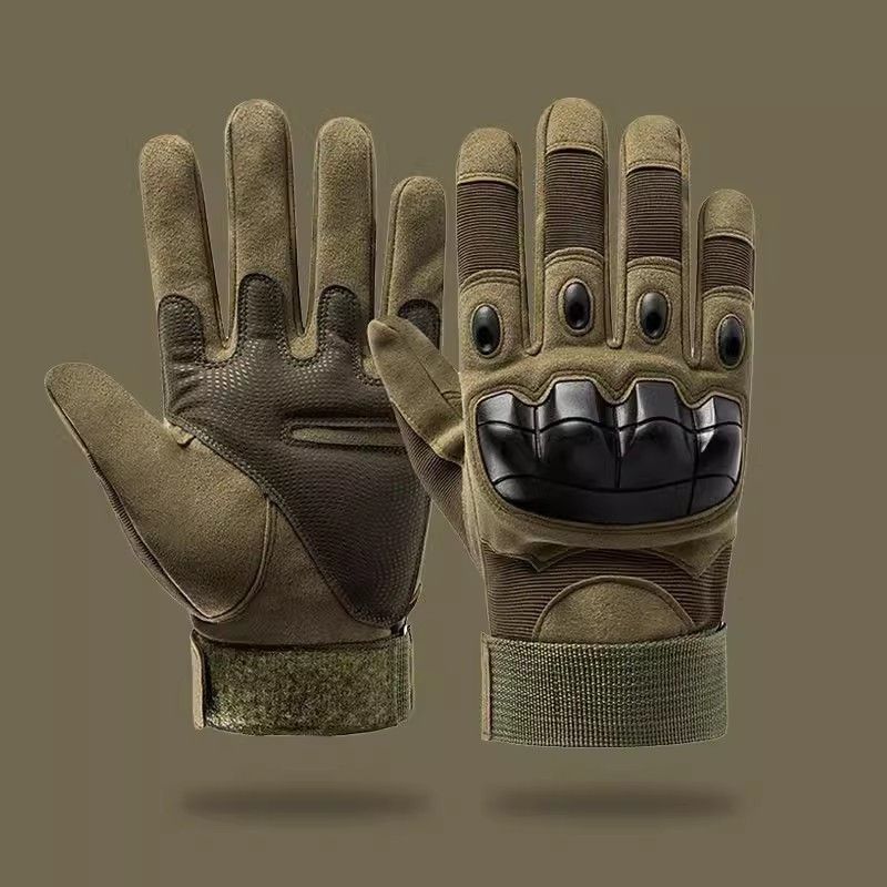 Tactical gloves half finger men's special forces combat women's riding anti-cut summer thin anti-slip wear-resistant training security gloves