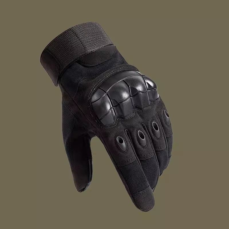 Tactical gloves half finger men's special forces combat women's riding anti-cut summer thin anti-slip wear-resistant training security gloves