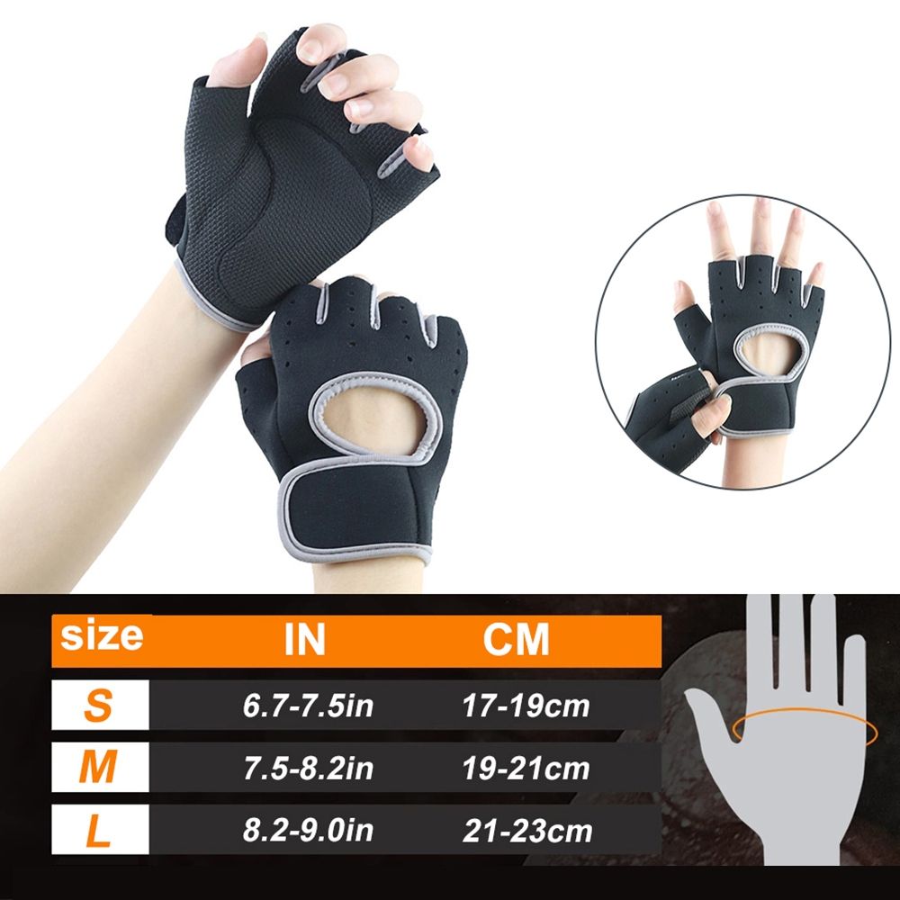 1Pair sports Cycling Work Out Gloves Gym Gloves for welightlifting gym hand gloves for Fitness,Bodybuilding,Crossfit Exercise weightlifting gloves for man woman