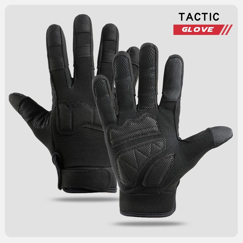 Paratrooper Half-Finger Tactical Glove Male Special Forces Military Fan Outdoor Sports Cycling Mountaineering Anti-Skid Training Fitness A15B