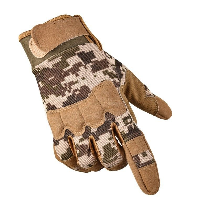 Paratrooper Half-Finger Tactical Glove Male Special Forces Military Fan Outdoor Sports Cycling Mountaineering Anti-Skid Training Fitness A15B