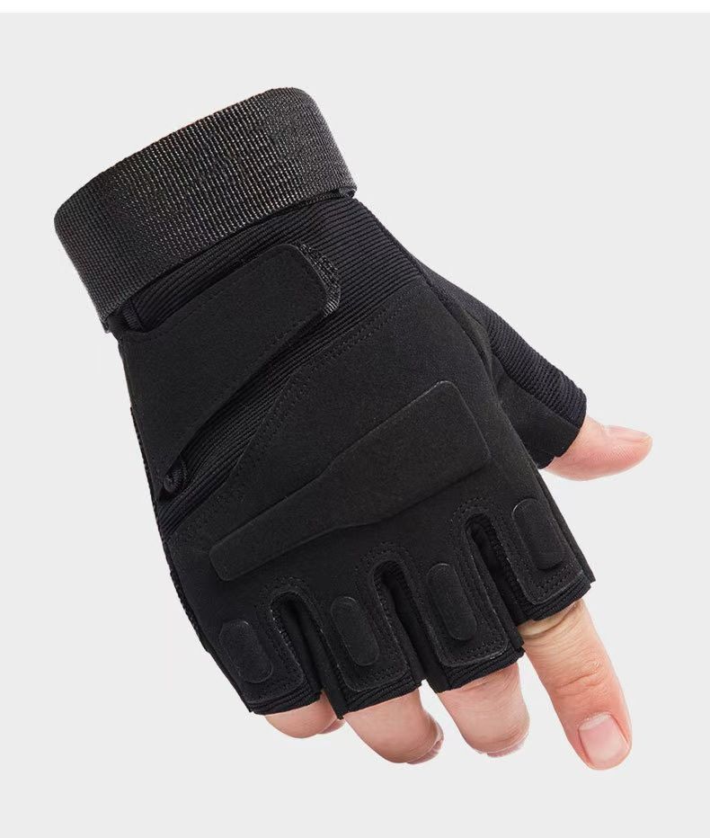 Tactical gloves Black Hawk 0 marks tactical military fans outdoor anti-cut sports protection anti-skid motorcycle riding men and women half