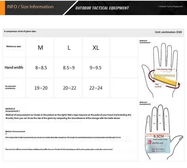 Tactical gloves Black Hawk 0 marks tactical military fans outdoor anti-cut sports protection anti-skid motorcycle riding men and women half