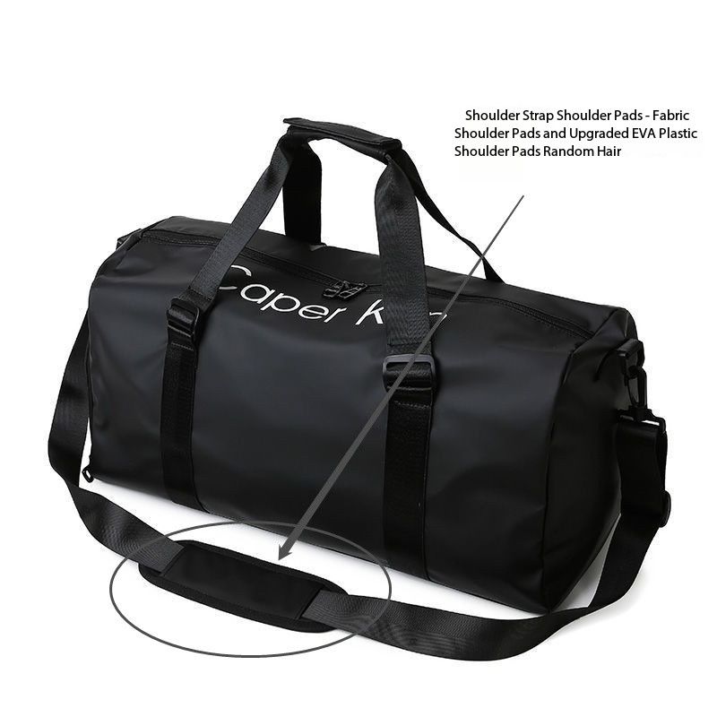Waterproof men's bag, trolley case, handbag, clothes, gym bag, wet and dry separation, sports luxury sports backpack