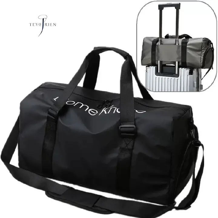Waterproof men's bag, trolley case, handbag, clothes, gym bag, wet and dry separation, sports luxury sports backpack