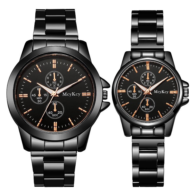 Couple's watch Steel Belt Fashion Couple Watch Couple Quartz Watch Light Luxury Gift Valentine's Day Gift Classic Luxury Watch