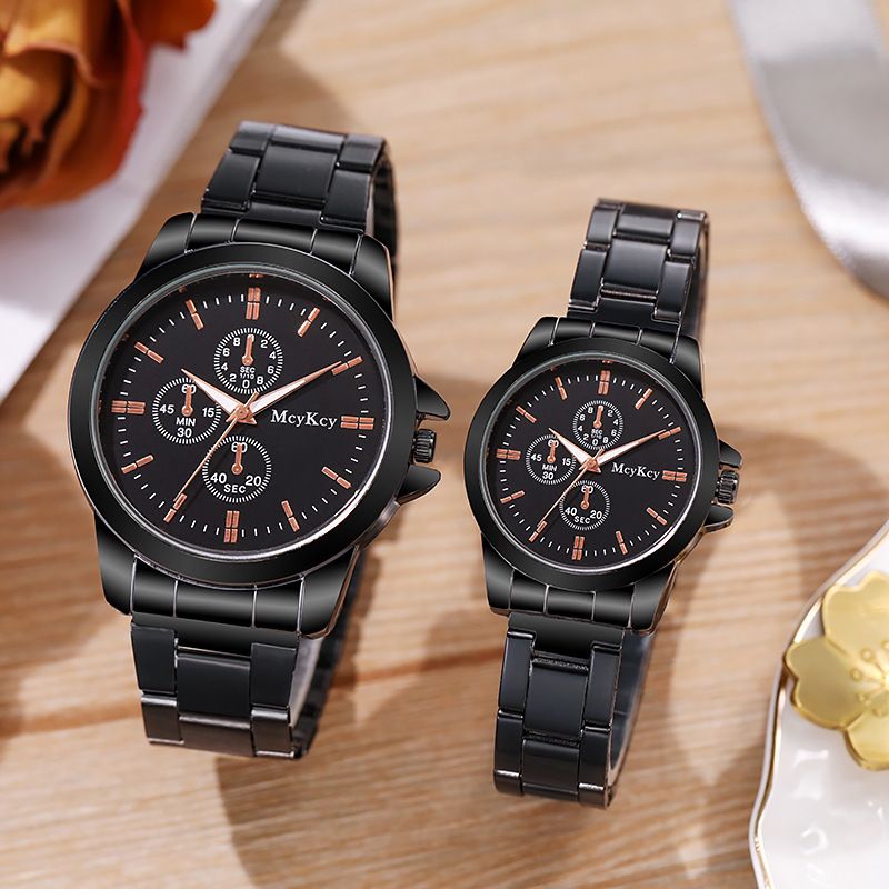 Couple's watch Steel Belt Fashion Couple Watch Couple Quartz Watch Light Luxury Gift Valentine's Day Gift Classic Luxury Watch