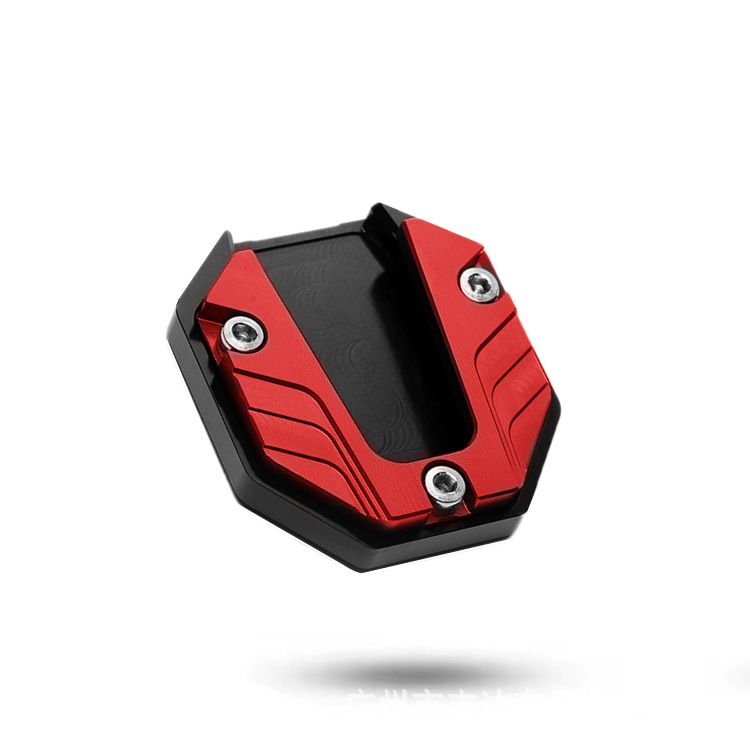 Universal Scooter Motorcycle Bike Kickstand Extender Foot Side Stand Extension Pad Support Plate Anti-skid Enlarge